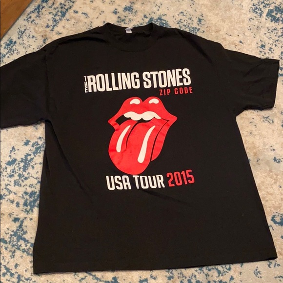 zip code Other - Rolling Stones Concert T shirt 2015 XL